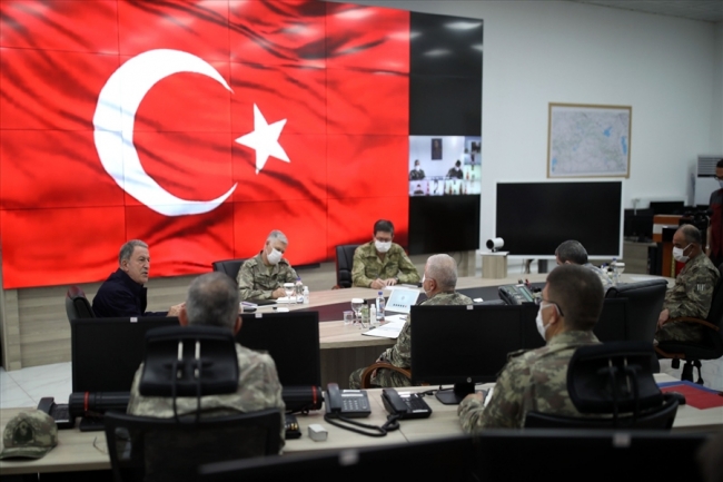 Bakan Akar: Menfaatlerimizi korumakta kararlıyız